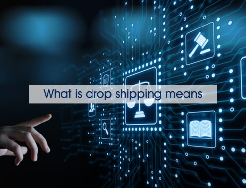 What is drop shipping means?